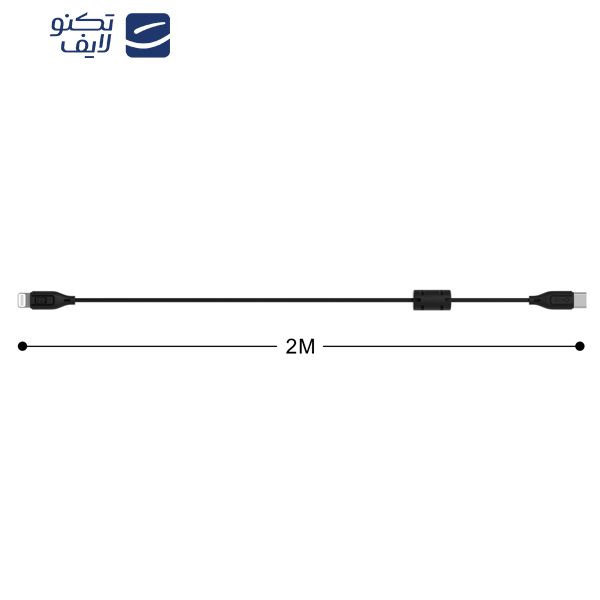 کابل تبدیل USB-C به لایتنینگ کامیکا مدل UC-LN(2M) طول 2 متر کابل تبدیل USB-C به لایتنینگ کامیکا مدل UC-LN(2M) طول 2 متر