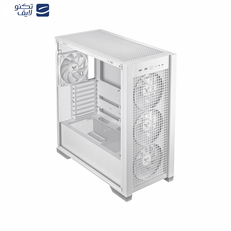 کیس کامپیوتر ایسوس مدل  TUF Gaming GT302 ARGB Wh