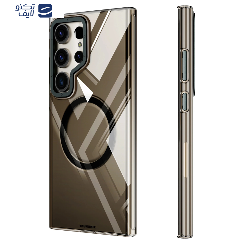 کاور یانگ کیت مدل 02-Crystal Clear Case مناسب برای گوشی موبایل سامسونگ Galaxy S25 Ultra
