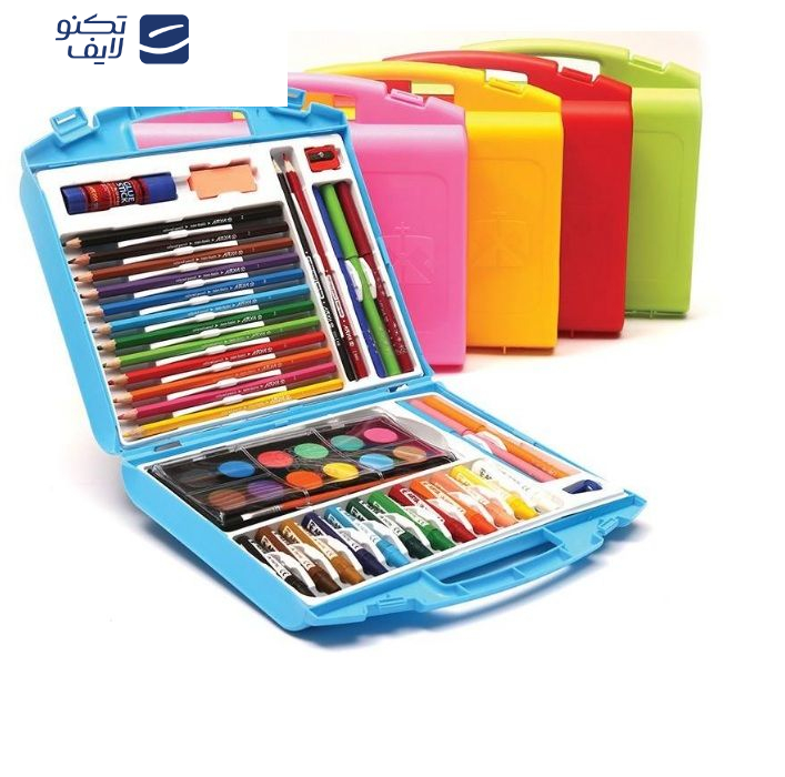 کیف نقاشی 48 تکه آریا مدل Briefcase کیف نقاشی 48 تکه آریا مدل Briefcase