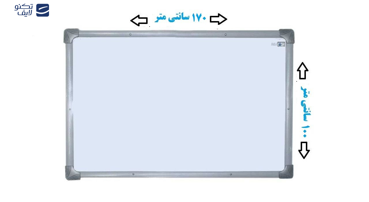 تخته وایت برد مغناطیسی آسا بُرد مدل آلفا سایز 100×170 سانتی متر تخته وایت برد مغناطیسی آسا بُرد مدل آلفا سایز 100×170 سانتی متر