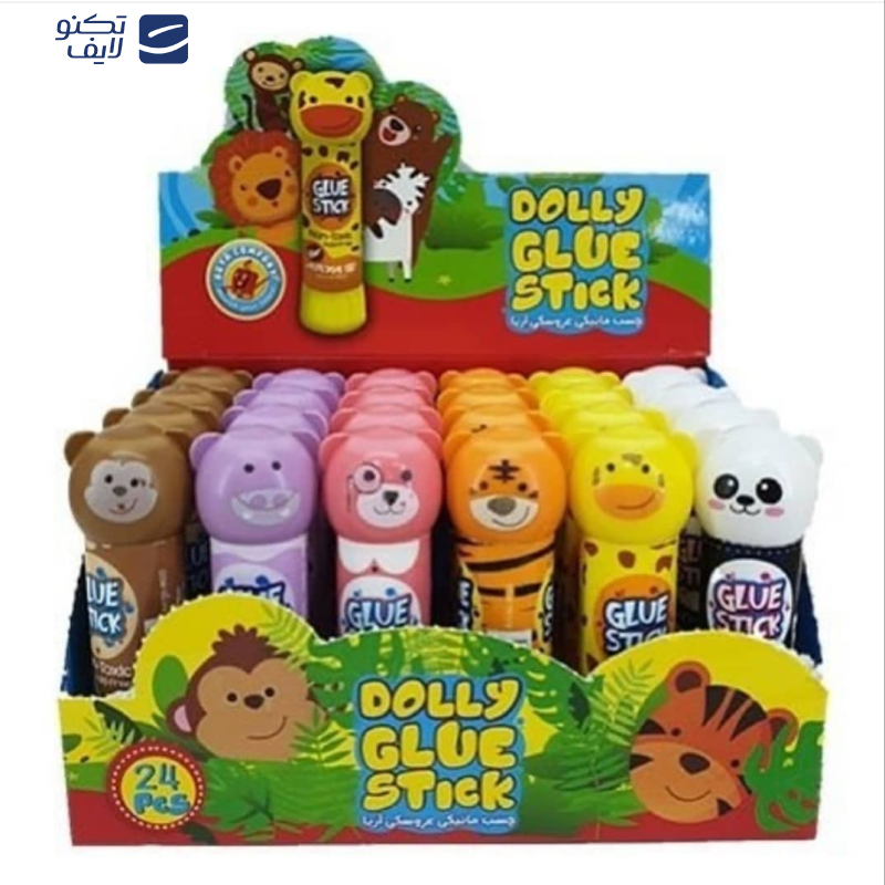 چسب ماتیکی آریا مدل عروسکی مجموعه 4 عددی