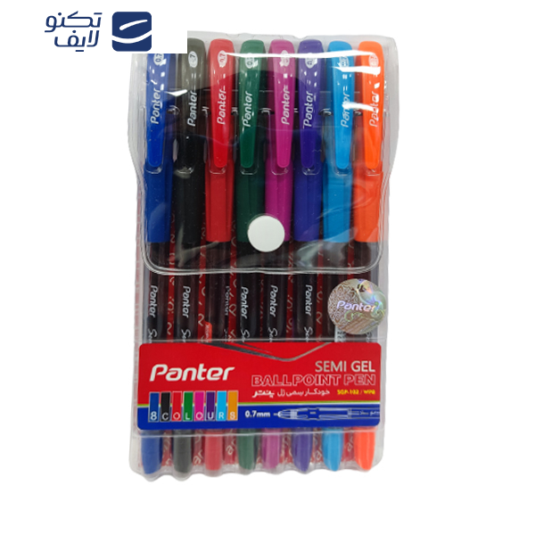 خودکار پنتر مدل رنگی کد SGP-102 بسته 8 عددی خودکار پنتر مدل رنگی کد SGP-102 بسته 8 عددی