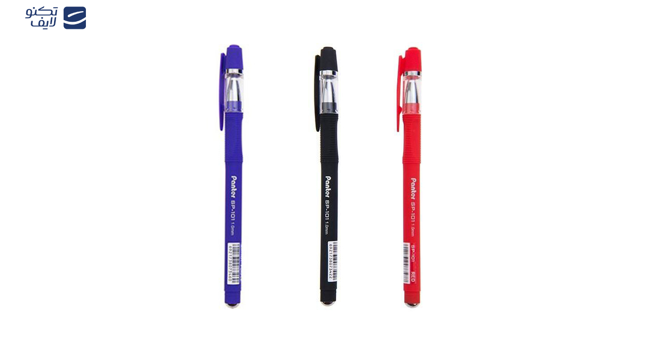 خودکار پنتر مدل SP-101 بسته 3 عددی سایز 1 خودکار پنتر مدل SP-101 بسته 3 عددی سایز 1