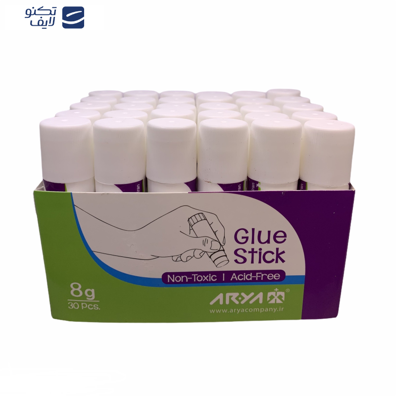 چسب ماتیکی آریا کد 8004 بسته 30 عددی