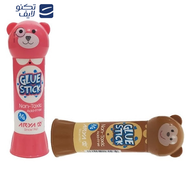 چسب ماتیکی آریا مدل عروسکی بسته 4 عددی چسب ماتیکی آریا مدل عروسکی بسته 4 عددی