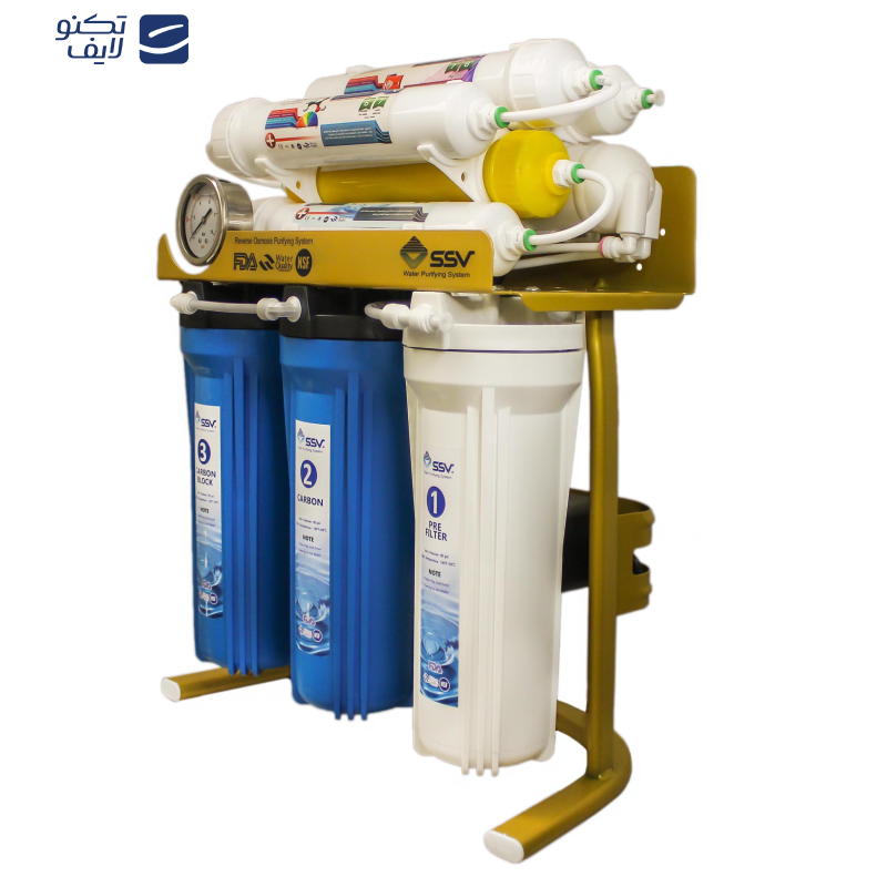 دستگاه تصفیه کننده آب اس اس وی مدل GoldenBlue 2W X1050 به همراه شیر تصفیه آب دستگاه تصفیه کننده آب اس اس وی مدل GoldenBlue 2W X1050 به همراه شیر تصفیه آب