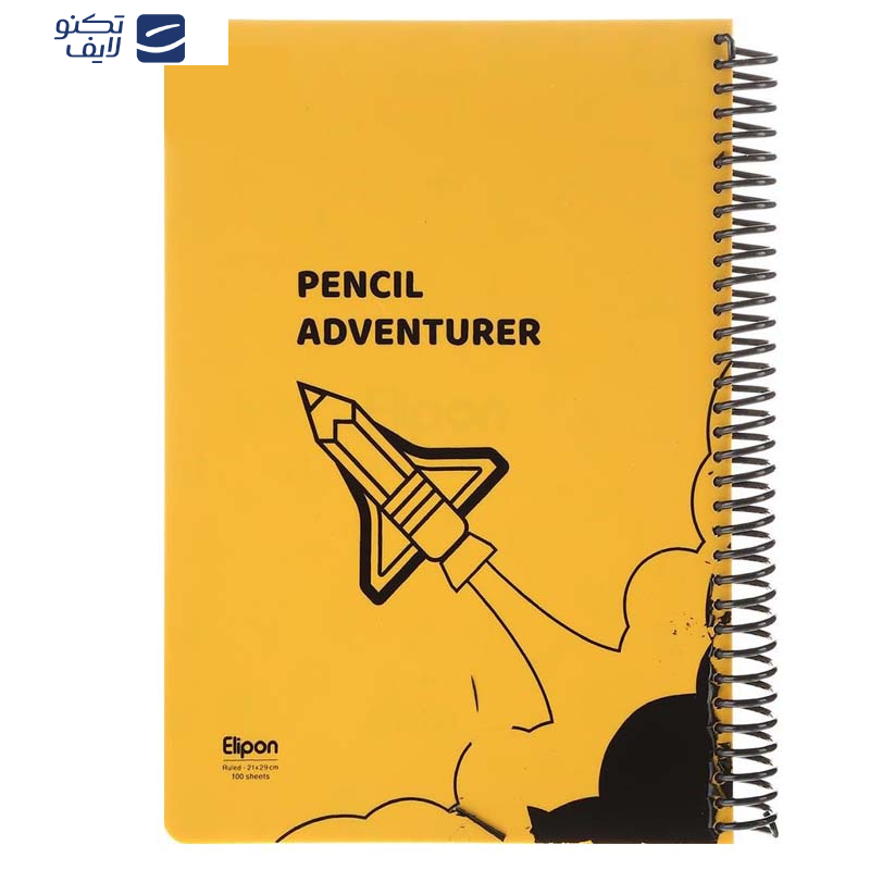 دفتر مشق 100 برگ الیپون مدل 8131621 کد 154213 دفتر مشق 100 برگ الیپون مدل 8131621 کد 154213