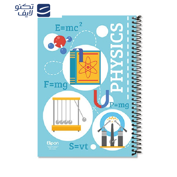 دفتر مشق 200 برگ الیپون کد 2481612