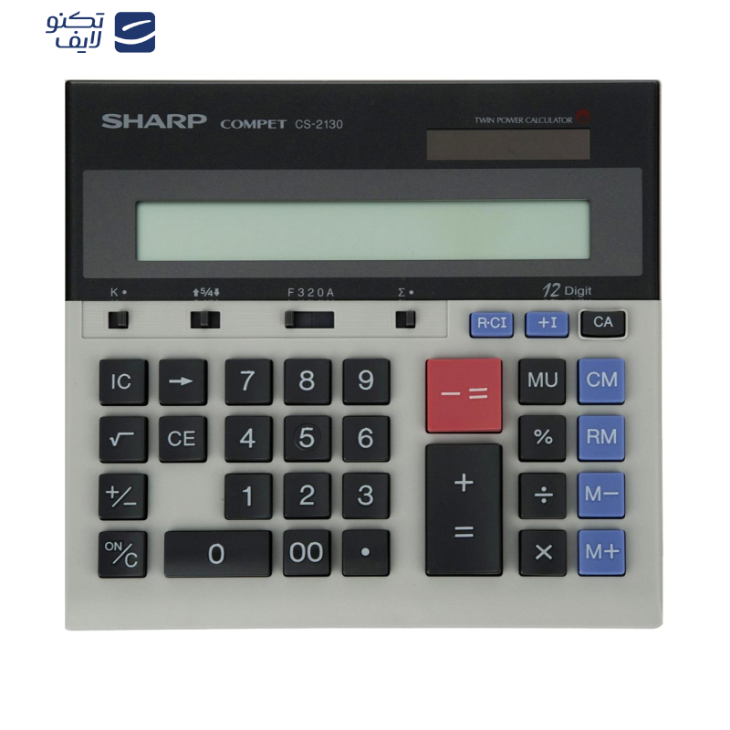 ماشین حساب شارپ کد as-233-ki مدل CS-2130 ماشین حساب شارپ کد as-233-ki مدل CS-2130