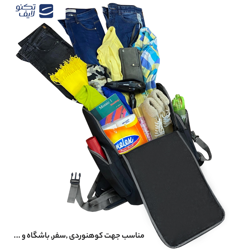 کوله پشتی سفری 60 لیتری فوروارد کد FCLT8033 کوله پشتی سفری 60 لیتری فوروارد کد FCLT8033