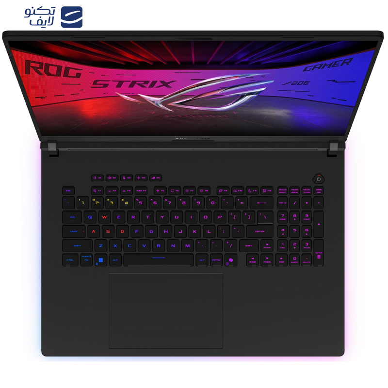 لپ تاپ 18 اینچی ایسوس مدل ROG Strix SCAR 18 (2025) G835LX-S9110-Core Ultra 9 275HX-64GB DDR5 5600MHz-1TB SSD-RTX5090-QHD 240Hz لپ تاپ 18 اینچی ایسوس مدل ROG Strix SCAR 18 (2025) G835LX-S9110-Core Ultra 9 275HX-64GB DDR5 5600MHz-1TB SSD-RTX5090-QHD 240Hz
