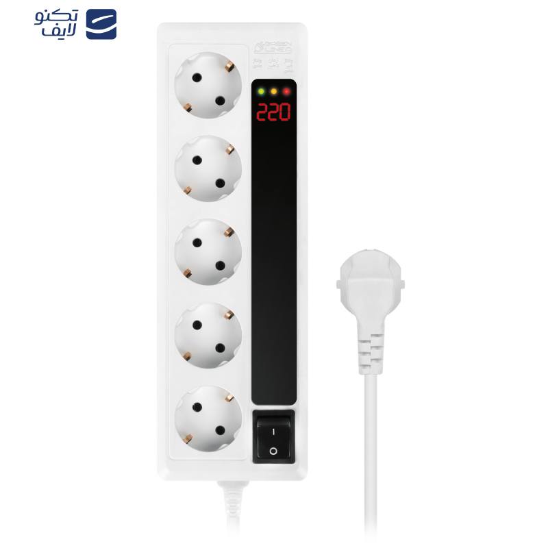 محافظ ولتاژ گرین لاین مدل GLP105D-005 محافظ ولتاژ گرین لاین مدل GLP105D-005
