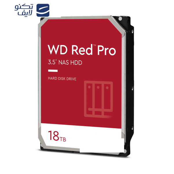 هارد دیسک اینترنال وسترن دیجیتال مدل WD181KFGX Pro ظرفیت 18 ترابایت