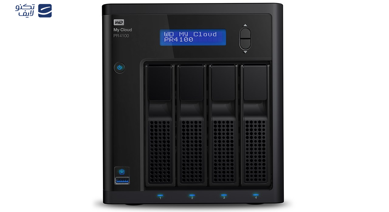 ذخیره ساز تحت شبکه وسترن دیجیتال مدل My Cloud Pro PR4100 ظرفیت 24 ترابایت ذخیره ساز تحت شبکه وسترن دیجیتال مدل My Cloud Pro PR4100 ظرفیت 24 ترابایت