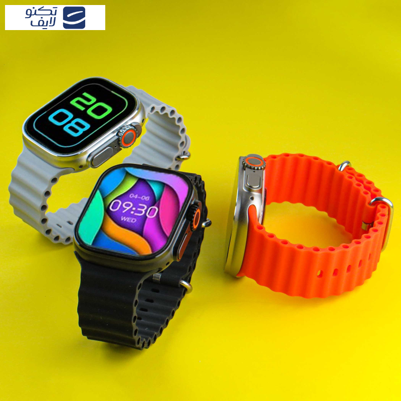 ساعت هوشمند 49 میلی متری ورنا مدل T49 Ultra با بند فلزی به همراه 2 بند اضافه و شارژر ساعت هوشمند 49 میلی متری ورنا مدل T49 Ultra با بند فلزی به همراه 2 بند اضافه و شارژر