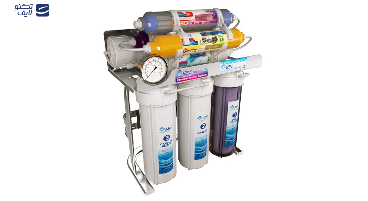 تصفیه کننده آب خانگی اس اس وی مدل SuperSpring X800