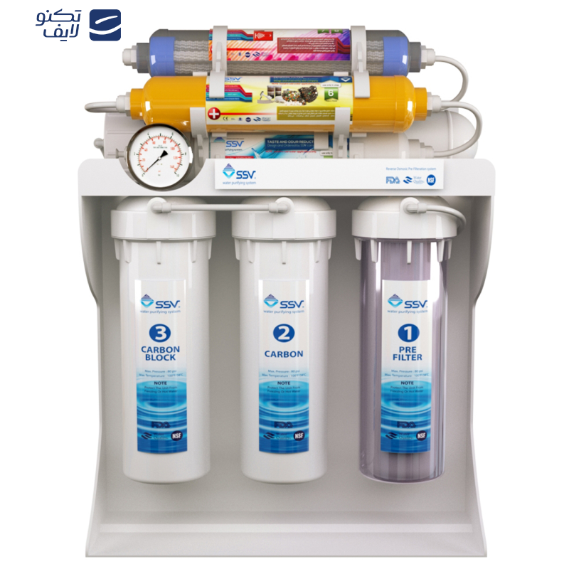 دستگاه تصفیه کننده آب اس اس وی مدل UltraPro X800 به همراه فیلتر دوش حمام دستگاه تصفیه کننده آب اس اس وی مدل UltraPro X800 به همراه فیلتر دوش حمام