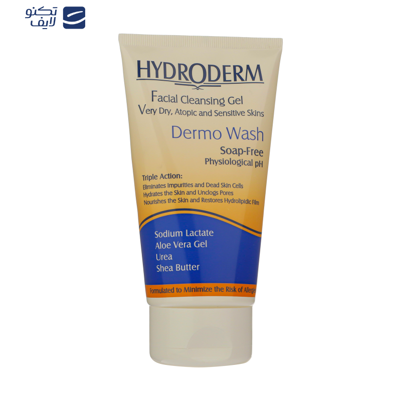 ژل شست‌وشوی صورت هیدرودرم مدل Very Dry Skin وزن 150 گرم