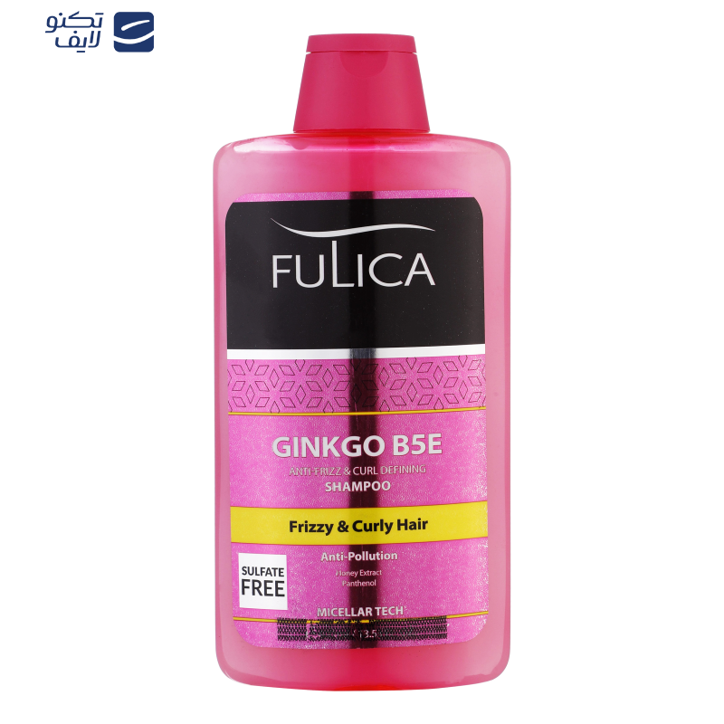 شامپو مو فولیکا مدل GINKGO B5E مخصوص موهای شکننده و مجعد حجم 400 میلیلیتر شامپو مو فولیکا مدل GINKGO B5E مخصوص موهای شکننده و مجعد حجم 400 میلیلیتر