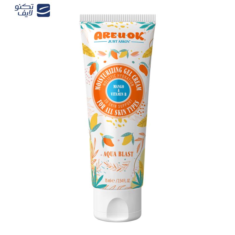 ژل آبرسان آریواُکی مدل Mango And Vitamin B حجم 75 میلیلیتر ژل آبرسان آریواُکی مدل Mango And Vitamin B حجم 75 میلیلیتر