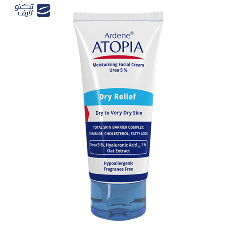 کرم مرطوبکننده صورت آردن آتوپیا مدل Dry Relief حجم 50 میلیلیتر کرم مرطوبکننده صورت آردن آتوپیا مدل Dry Relief حجم 50 میلیلیتر