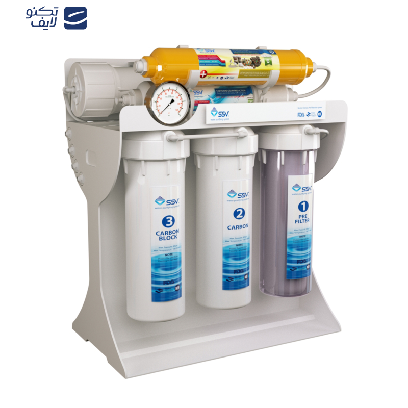 دستگاه تصفیه کننده آب اس اس وی مدل UltraPro X600 به همراه فیلتر بسته 4 عددی دستگاه تصفیه کننده آب اس اس وی مدل UltraPro X600 به همراه فیلتر بسته 4 عددی