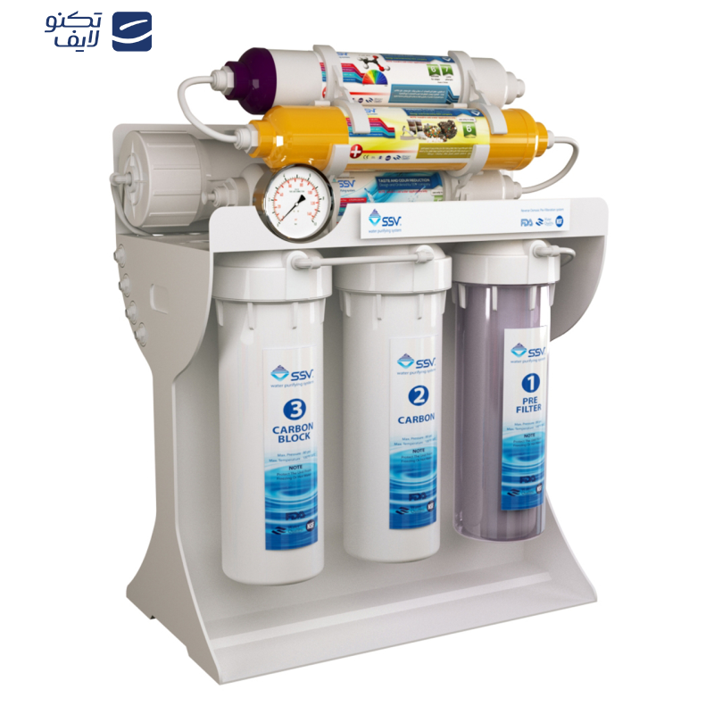 دستگاه تصفیه کننده آب اس اس وی مدل UltraPro X700 به همراه فیلتر بسته 3 عددی دستگاه تصفیه کننده آب اس اس وی مدل UltraPro X700 به همراه فیلتر بسته 3 عددی