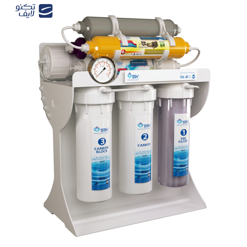 دستگاه تصفیه کننده آب اس اس وی مدل UltraPro X830 به همراه فیلتر بسته 4 عددی دستگاه تصفیه کننده آب اس اس وی مدل UltraPro X830 به همراه فیلتر بسته 4 عددی