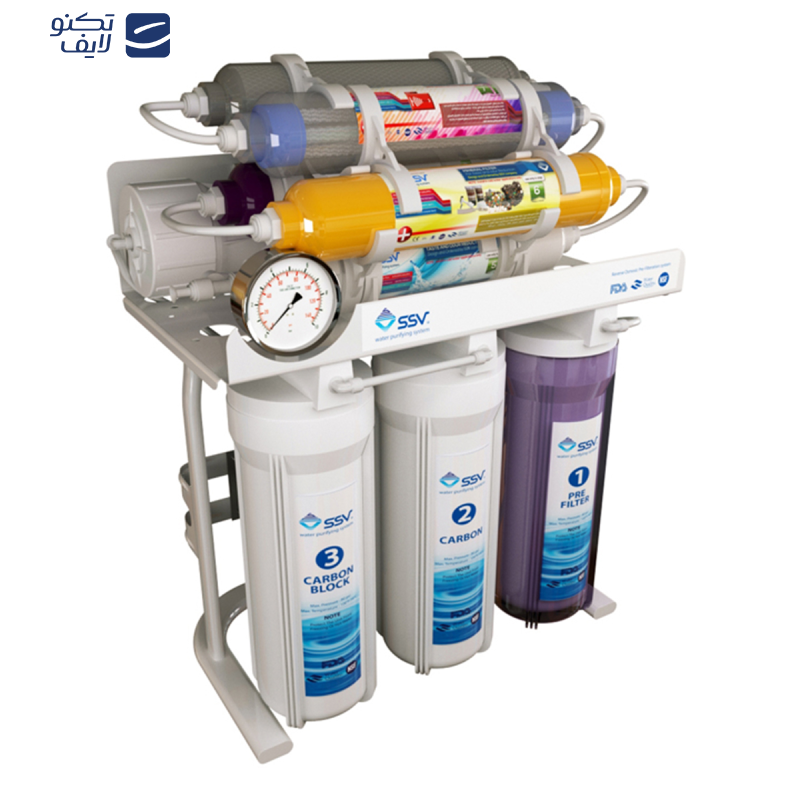 دستگاه تصفیه کننده آب اس اس وی مدل MaxTec X900 به همراه فیلتر بسته 3 عددی دستگاه تصفیه کننده آب اس اس وی مدل MaxTec X900 به همراه فیلتر بسته 3 عددی