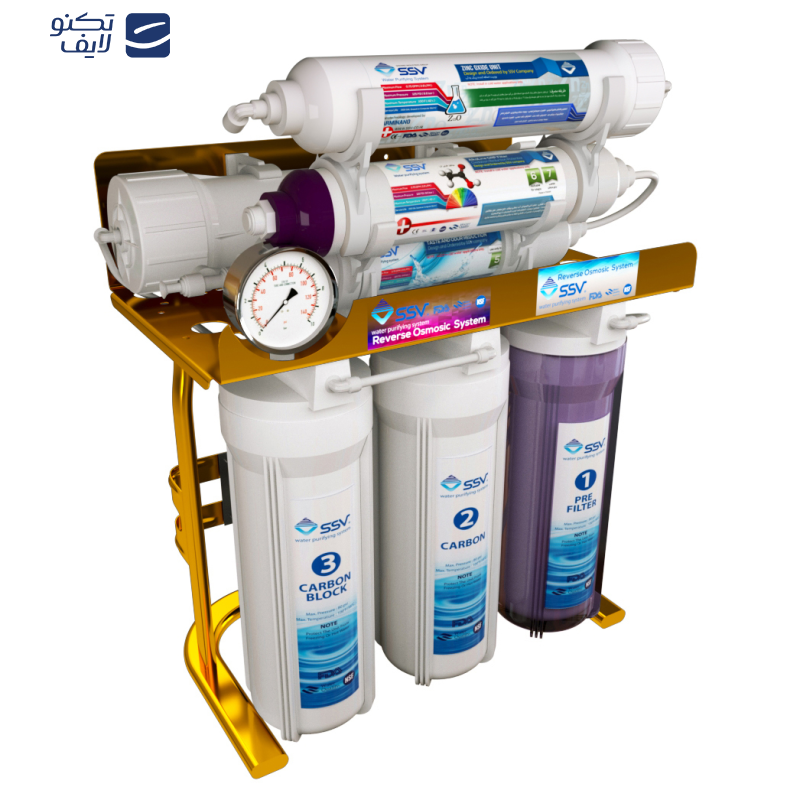 دستگاه تصفیه کننده آب خانگی اس اس وی مدل MaxGold X755 دستگاه تصفیه کننده آب خانگی اس اس وی مدل MaxGold X755