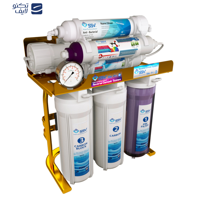 دستگاه تصفیه کننده آب اس اس وی مدل MaxGold X845 دستگاه تصفیه کننده آب اس اس وی مدل MaxGold X845