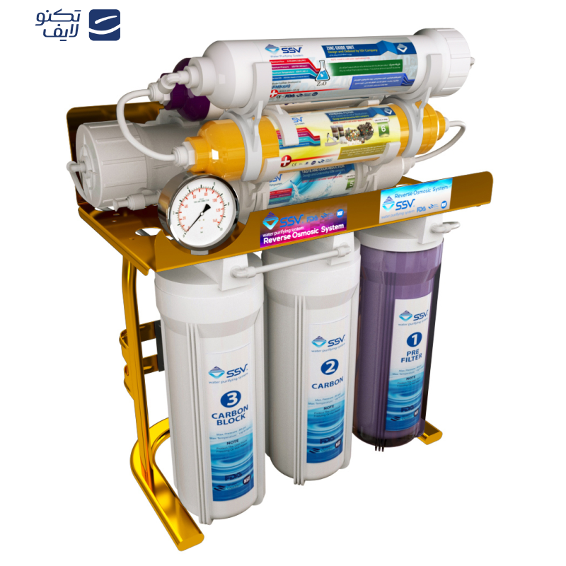 دستگاه تصفیه کننده آب اس اس وی مدل MaxGold X850 دستگاه تصفیه کننده آب اس اس وی مدل MaxGold X850
