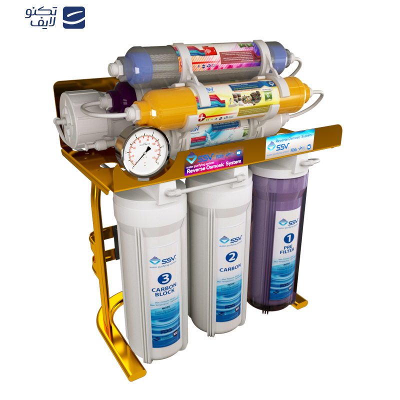 دستگاه تصفیه کننده آب اس اس وی مدل MaxGold X910 دستگاه تصفیه کننده آب اس اس وی مدل MaxGold X910