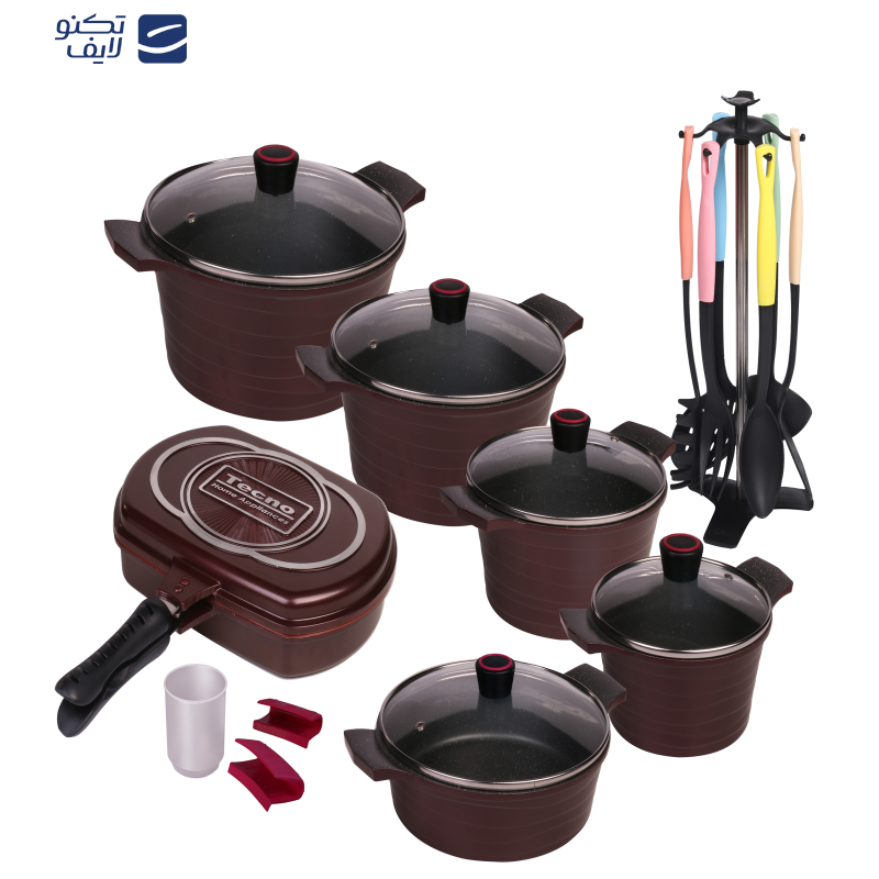 سرویس پخت و پز 22 پارچه تکنو مدل ونوس سرویس پخت و پز 22 پارچه تکنو مدل ونوس