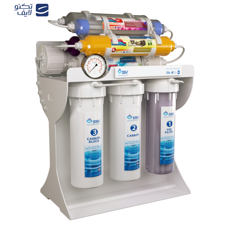 دستگاه تصفیه کننده آب اس اس وی مدل UltraPro 2W X1000 به همراه شیر دوکاره دستگاه تصفیه کننده آب اس اس وی مدل UltraPro 2W X1000 به همراه شیر دوکاره