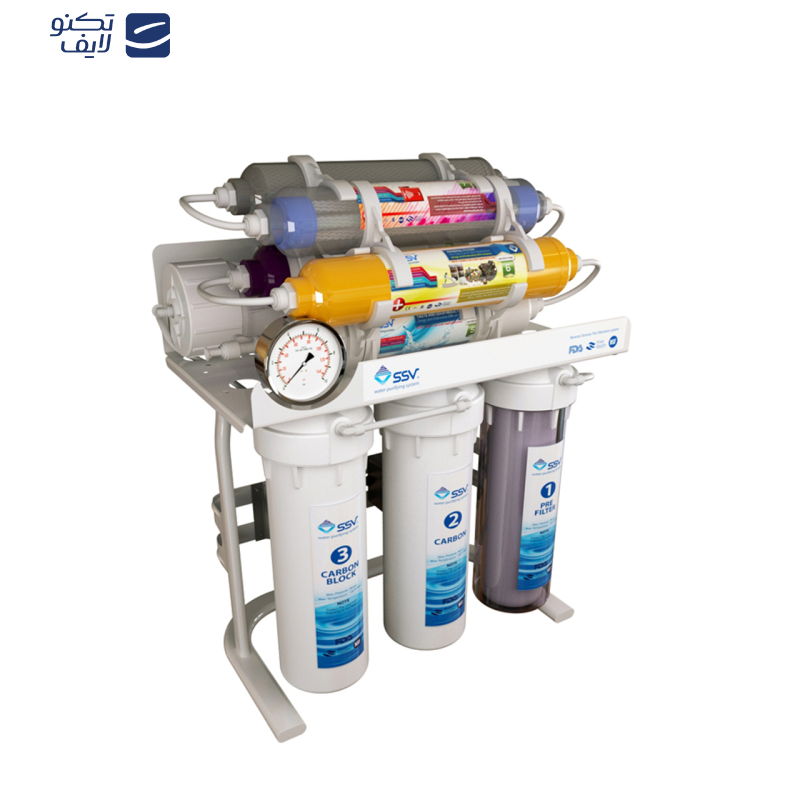 دستگاه تصفیه آب اس اس وی مدل UltraTec 2W X1000 به همراه شیر دوکاره دستگاه تصفیه آب اس اس وی مدل UltraTec 2W X1000 به همراه شیر دوکاره