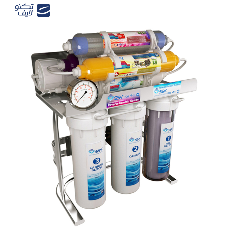 دستگاه تصفیه کننده آب اس اس وی مدل UltraSpring 2W X800 به همراه شیر تصفیه آب