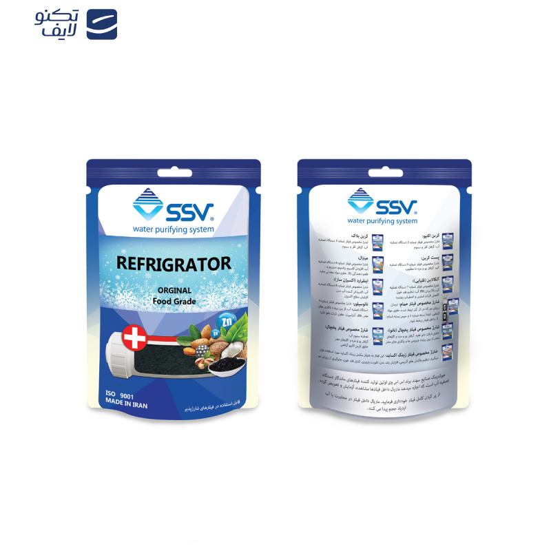 شارژ فیلتر دستگاه تصفیه آب اس اس وی مدل RCH-2500G وزن 200 گرم شارژ فیلتر دستگاه تصفیه آب اس اس وی مدل RCH-2500G وزن 200 گرم