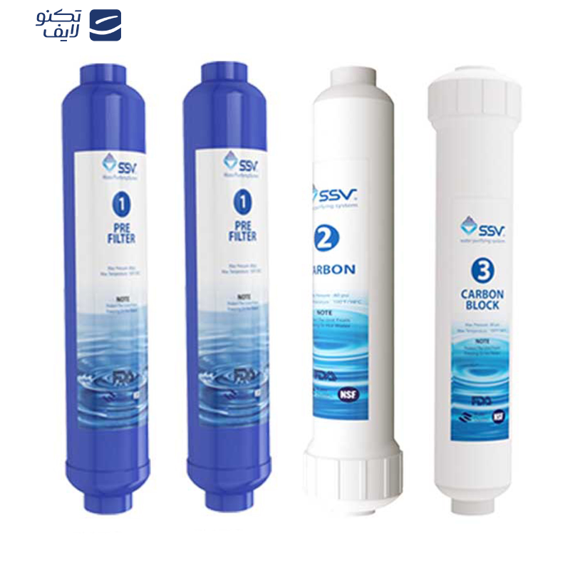 دستگاه تصفیه کننده آب اس اس وی مدل StarLine 2W X1000 4F به همراه فیلتر دستگاه تصفیه آب بسته 4 عددی و شیر آب دستگاه تصفیه کننده آب اس اس وی مدل StarLine 2W X1000 4F به همراه فیلتر دستگاه تصفیه آب بسته 4 عددی و شیر آب