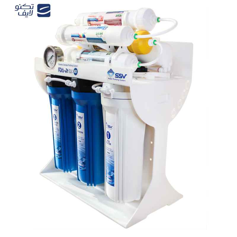 دستگاه تصفیه کننده آب اس اس وی مدل BlueStar 2W X800 به همراه شیر دو کاره دستگاه تصفیه کننده آب اس اس وی مدل BlueStar 2W X800 به همراه شیر دو کاره