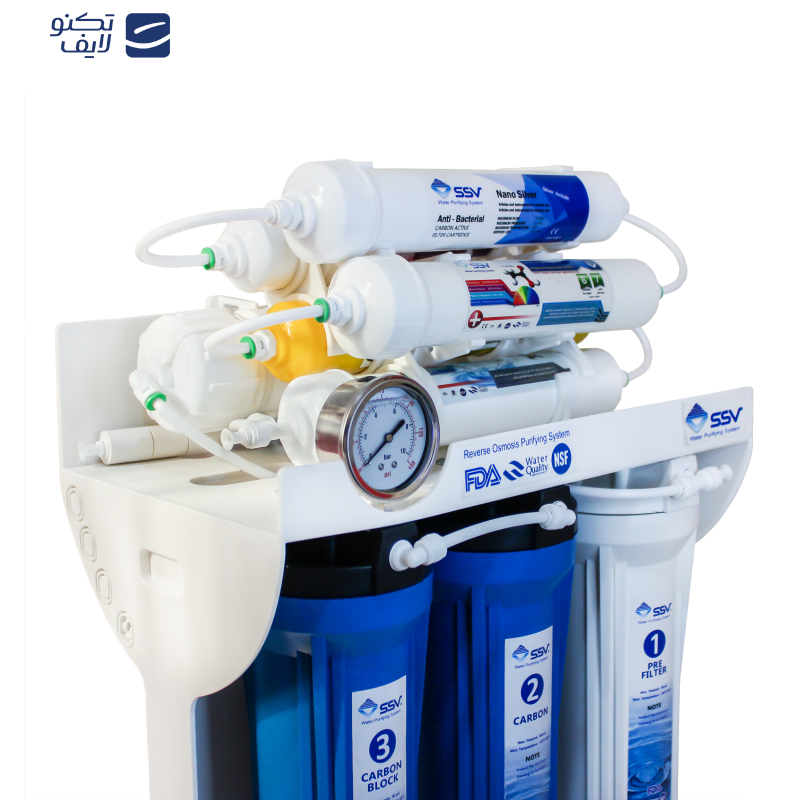 دستگاه تصفیه کننده آب اس اس وی مدل BlueStar 2W X900 به همراه شیر دوکاره دستگاه تصفیه کننده آب اس اس وی مدل BlueStar 2W X900 به همراه شیر دوکاره