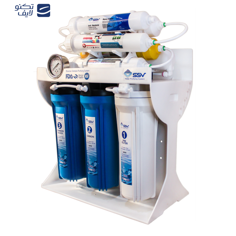 دستگاه تصفیه کننده آب اس اس وی مدل BlueStar 2W X900 به همراه شیر و فیلتر بسته 3 عددی دستگاه تصفیه کننده آب اس اس وی مدل BlueStar 2W X900 به همراه شیر و فیلتر بسته 3 عددی