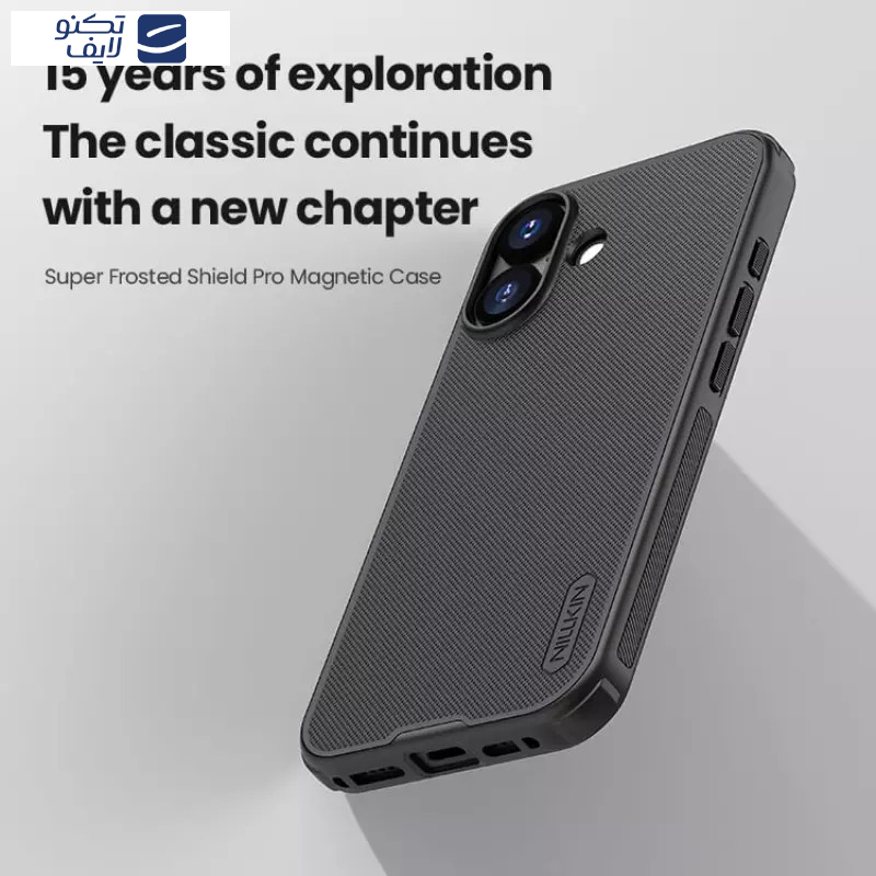 کاور نیلکین مدل Super Frosted Shield Pro Magnetic مناسب برای گوشی موبایل اپل iPhone 17 کاور نیلکین مدل Super Frosted Shield Pro Magnetic مناسب برای گوشی موبایل اپل iPhone 17