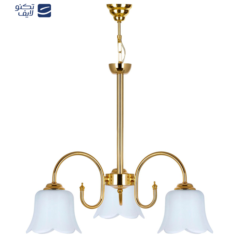 لوستر 3 شعله چشمه نور کد 809.3