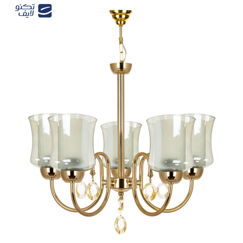 لوستر پنج شعله چشمه نور کد AB811/5