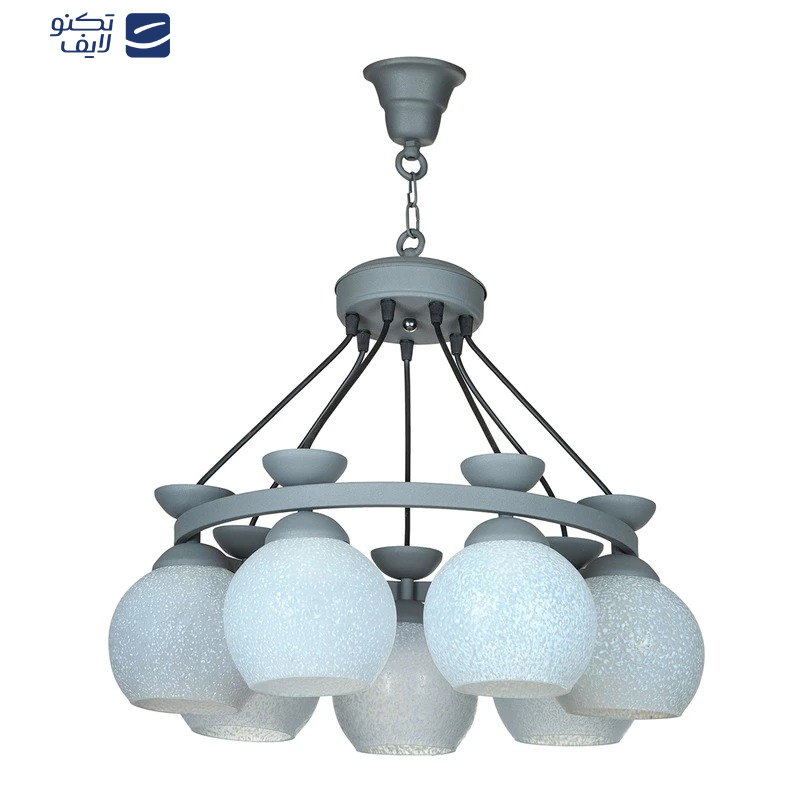 لوستر هفت شعله چشمه نور کد A1903.7T لوستر هفت شعله چشمه نور کد A1903.7T