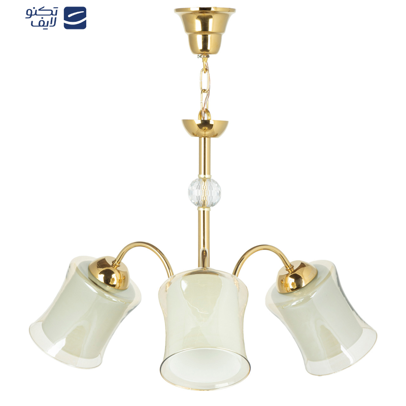 لوستر 3 شعله چشمه نور کد A833.3