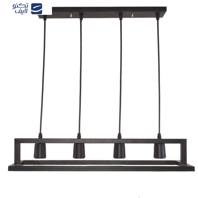 چراغ آویز چشمه نور کد A1333/4-BK