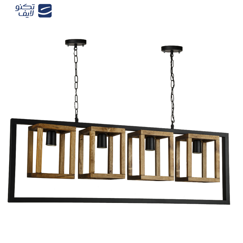 لوستر چهار شعله چشمه نور کد 2220/4